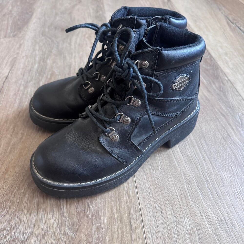 Harley-davidson Men's Black Boots